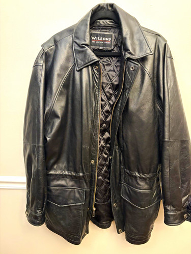 Wilsons black leather - wilsons,