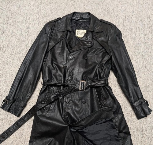 1980s vintage trench coat - 1980s,